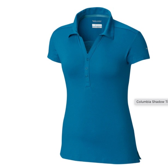 COLUMBIA Shadow Time Polo Shirt size Medium - Picture 2 of 2
